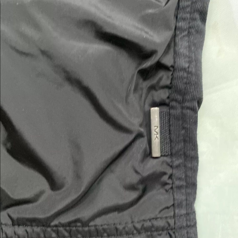 MICHAEL KORS  MEN’S LIGHTWEIHT BLACK WINDBREAK HOOD JACKET SIZE XL FULL ZIP - Picture 10 of 11